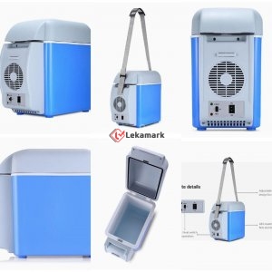 2-in-1 portable car Electronics 7.5L oling & Warming Refrigerator