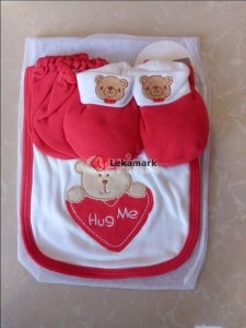 Infant Mittens,Bibs and Socks