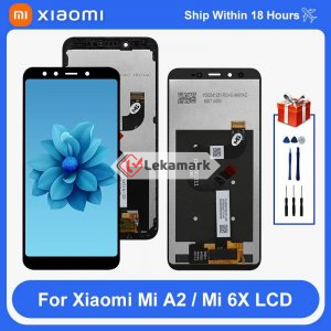 5.99“ For XiaoMi Mi A2 DIsplay MIA2 LCD Display Screen Digiziter Replacement Parts For XiaoMi MI 6X LCD