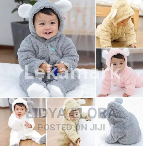 Newborn Baby Winter Clothes Bear Hooded Coat