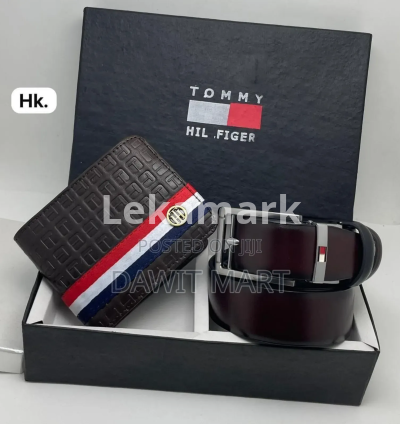 INTERNATIONAL BRANDS Wallet + Belt COMBO